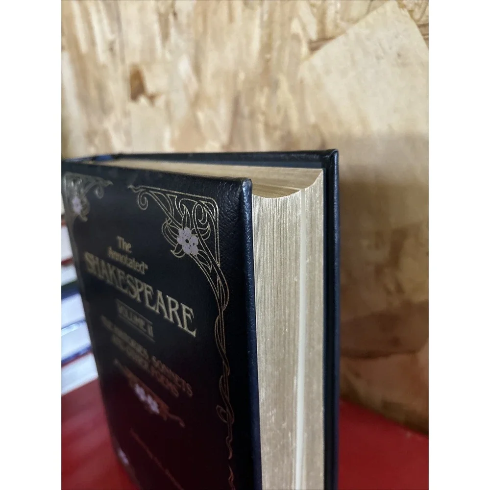 The Annotated Shakespeare Volume II A. L. Rowse Bonded Leather Hardcover 1978